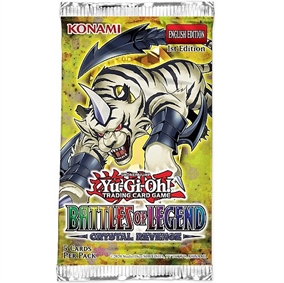 Battles of Legend - Crystal Revenge - Booster Pakker - Yu-Gi-Oh kort